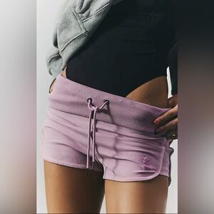 NWOT - Free People Limitless Shorts in Faded Mauve - Size XL